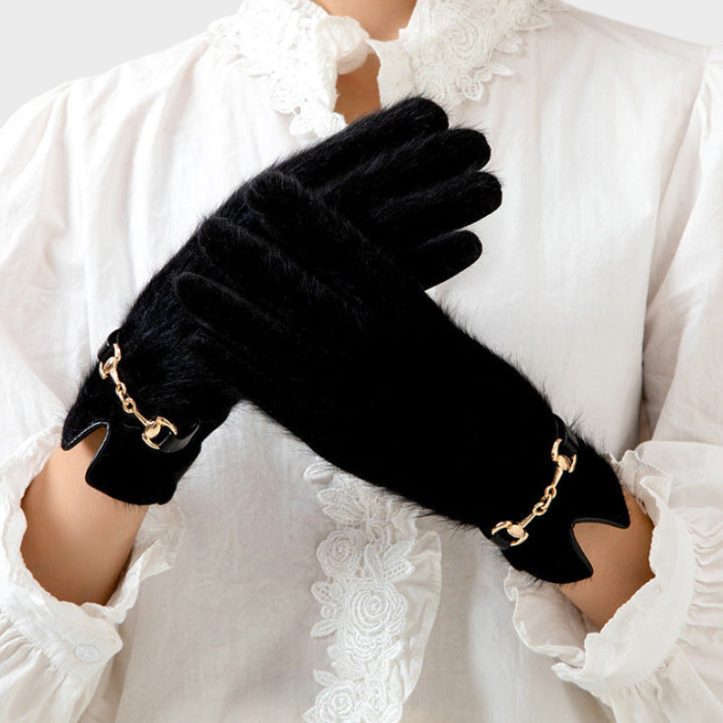 Carlotta | Γάντια Σιβηρίας Aurora από Γούνα