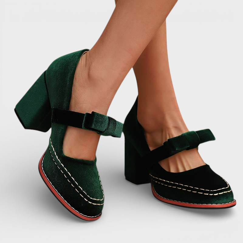 Alessia | Βελούδινα Μοκασίνια