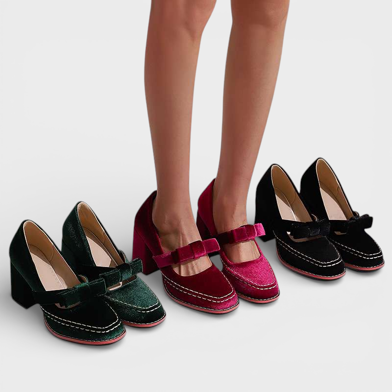 Alessia | Βελούδινα Μοκασίνια