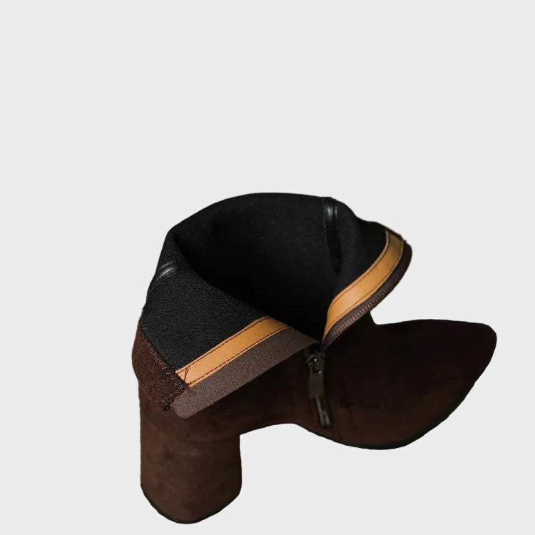 Alora Μπότες από γνήσιο καστόρι