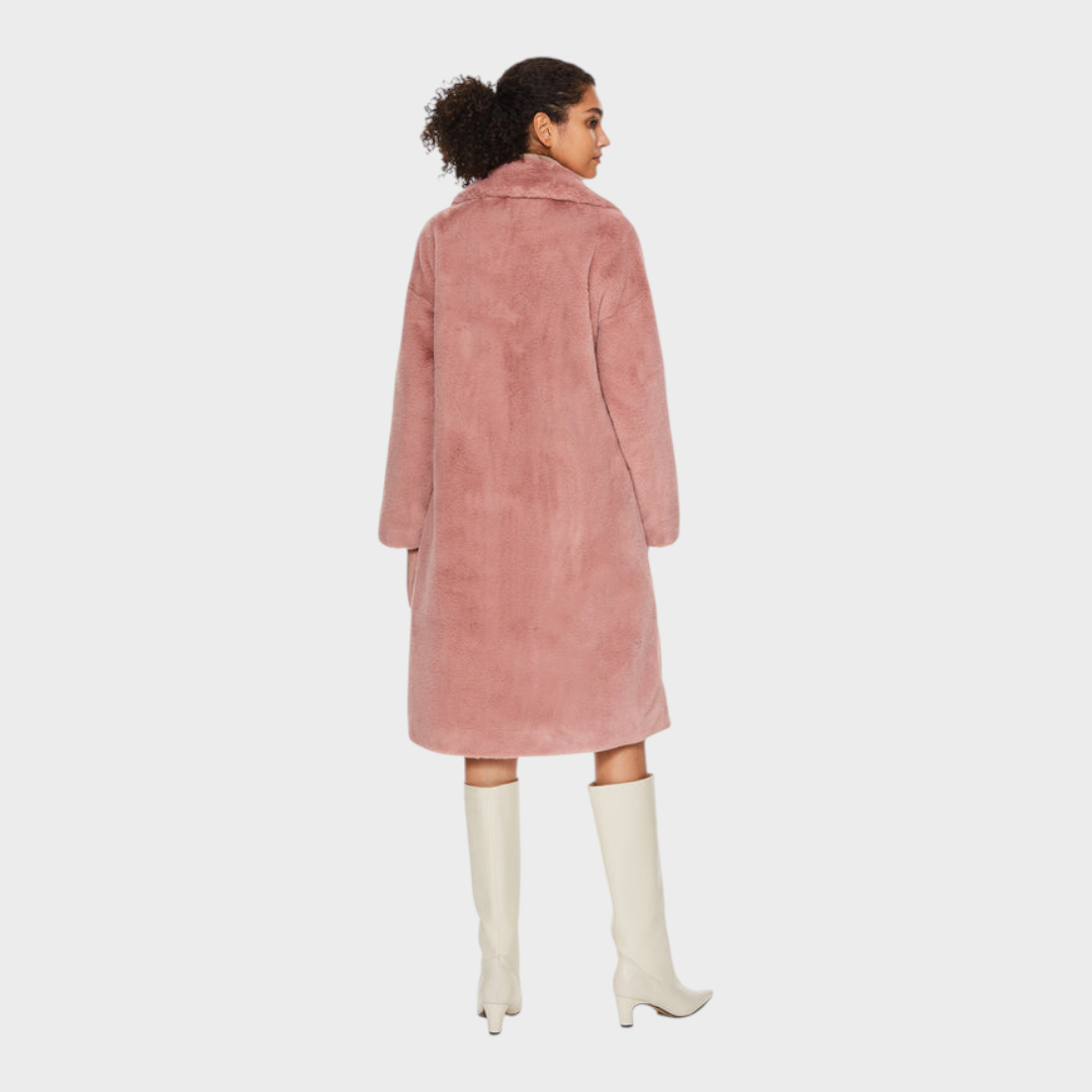 Delaney | Υπερμεγέθη Μακρύ Σακάκι Sherpa Teddy