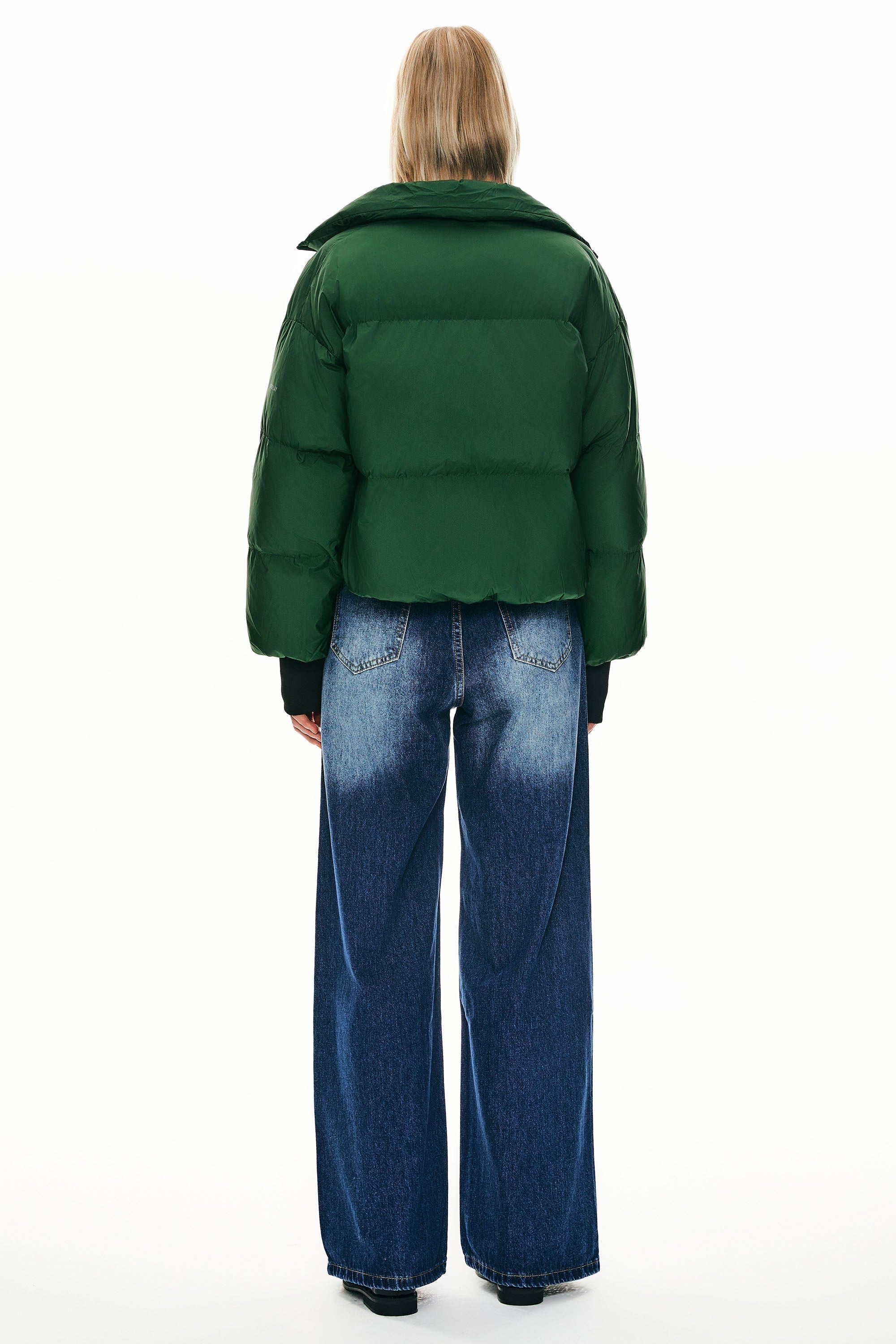 Dela | Κλασικό Κοντό Oversized Πουπουλένιο Παλτό