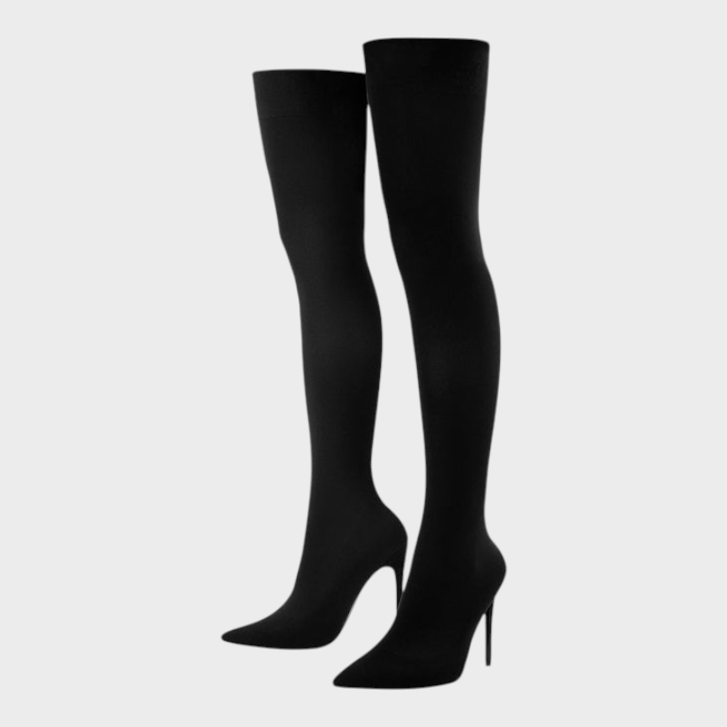 Naomi | Μπότες με Σημείο Πόδι Πάνω από το Γόνατο