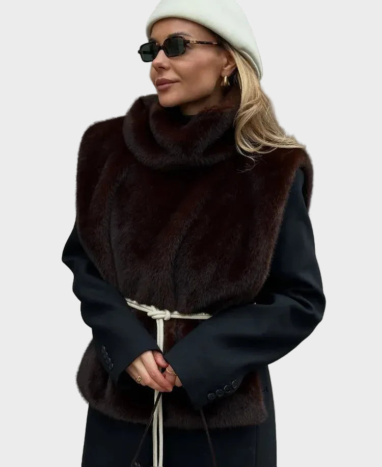 Micah| Fur Vest