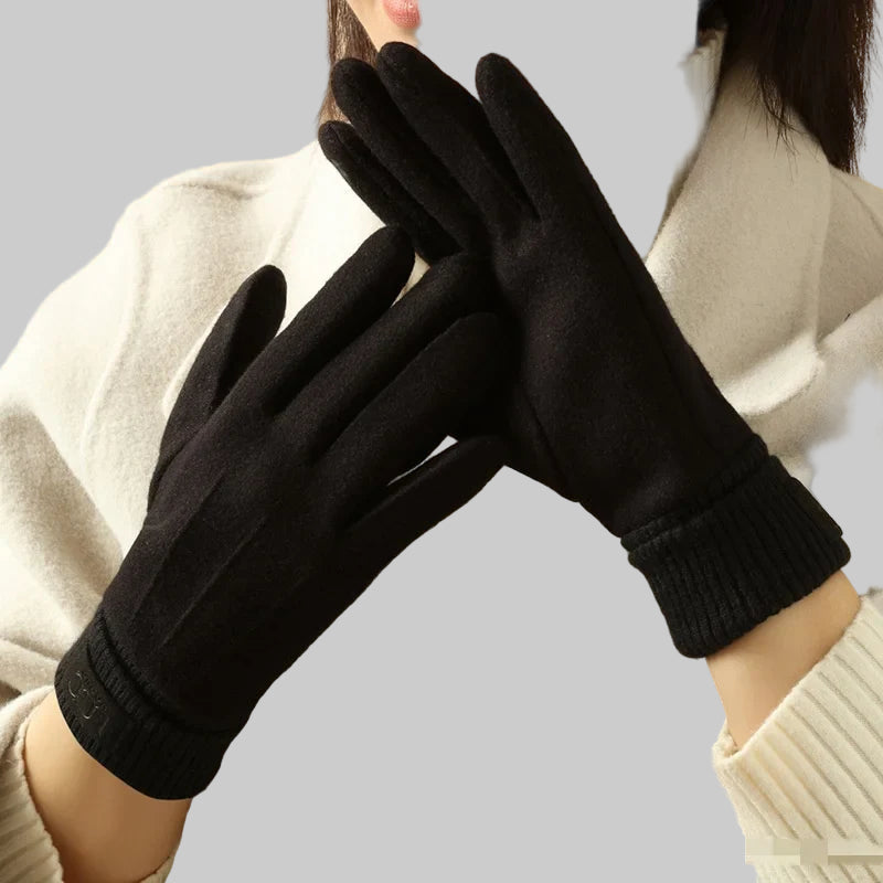 Γάντια Οθόνης Αφής από Μείγμα Καμηλό