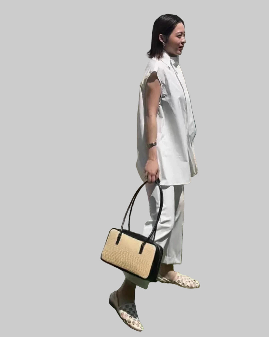 Angela- Καρό Ιταλικά Δερμάτινα Μοκασίνια