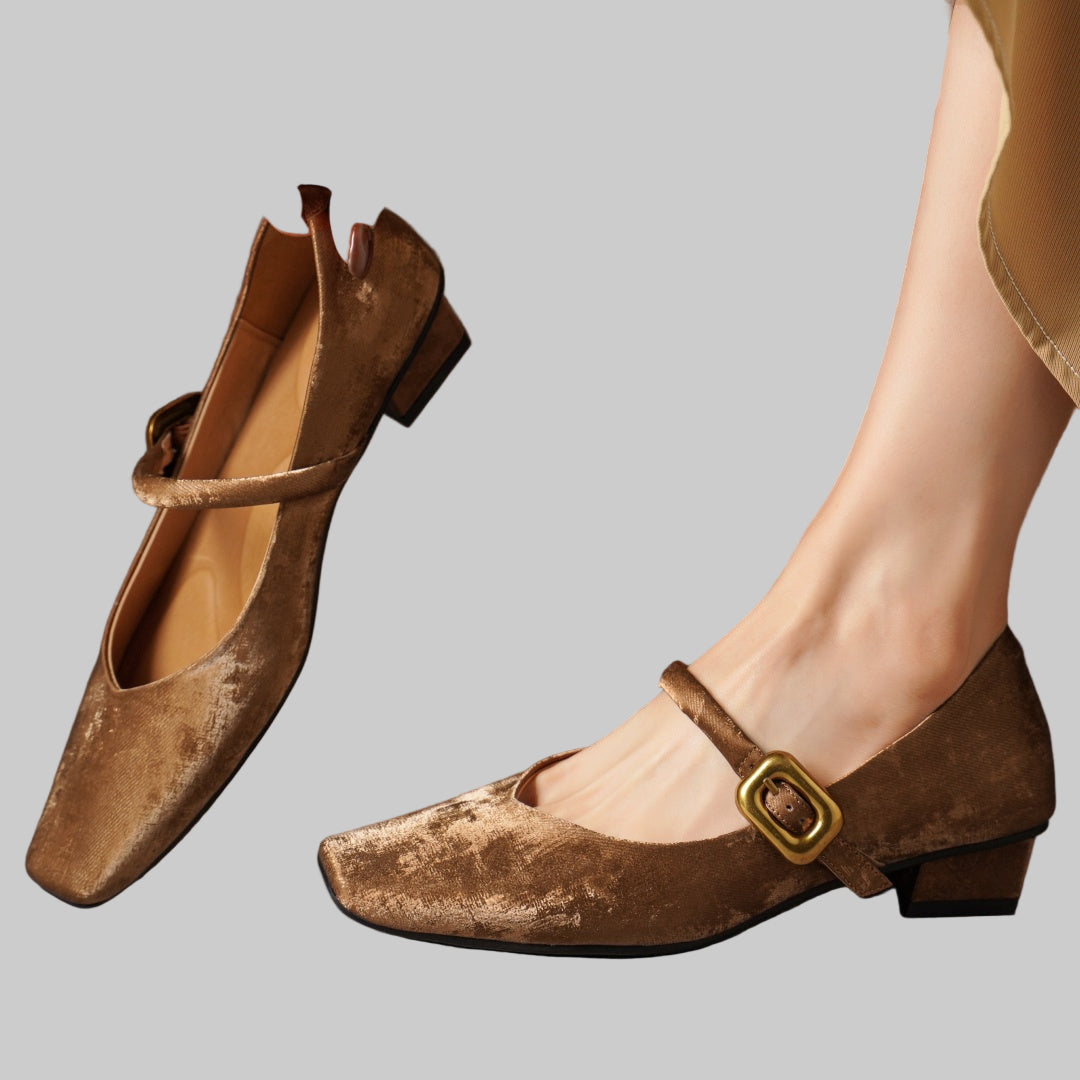 Dahlia | Βελούδινα Τακούνια