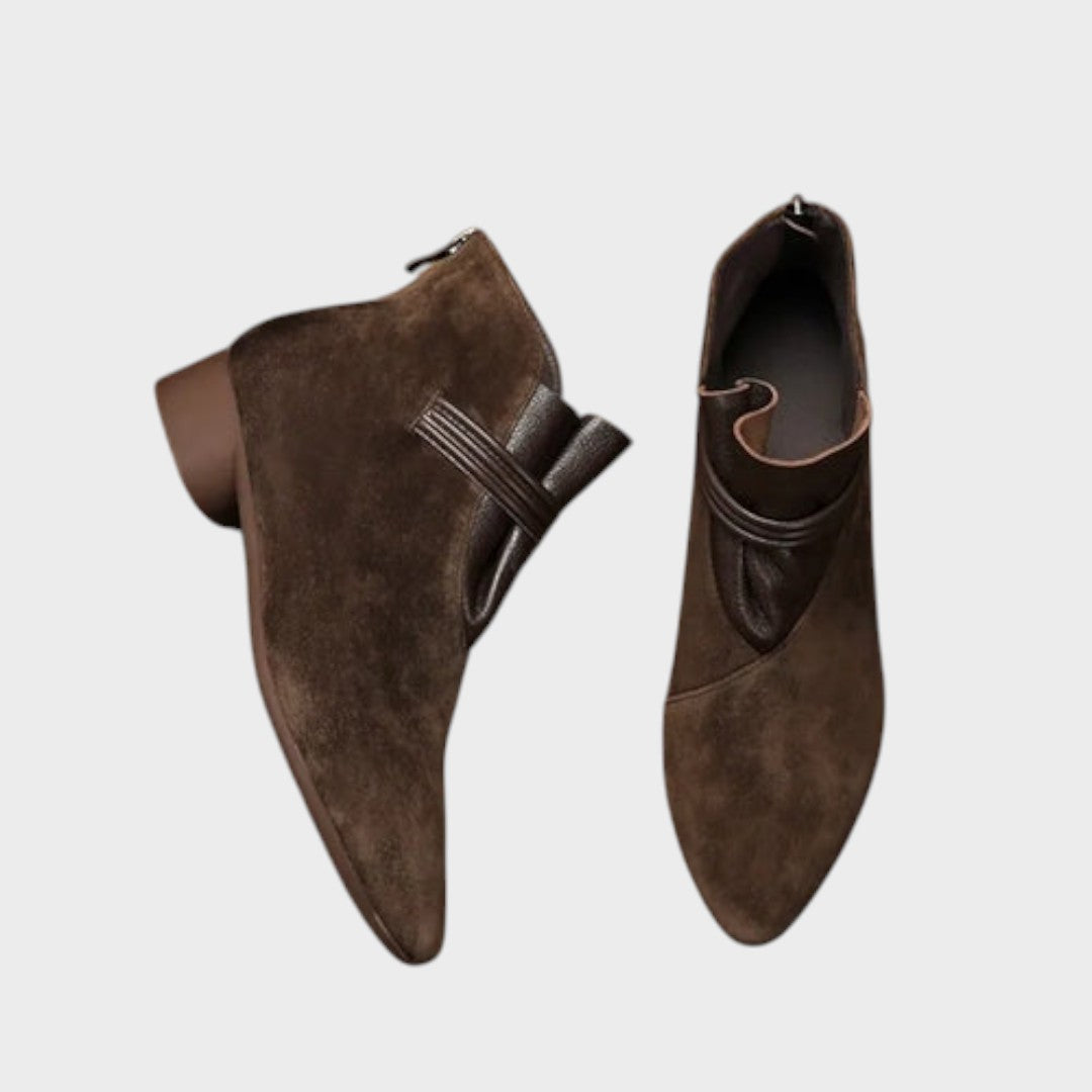 Vivienne | Μποτάκια από Suede