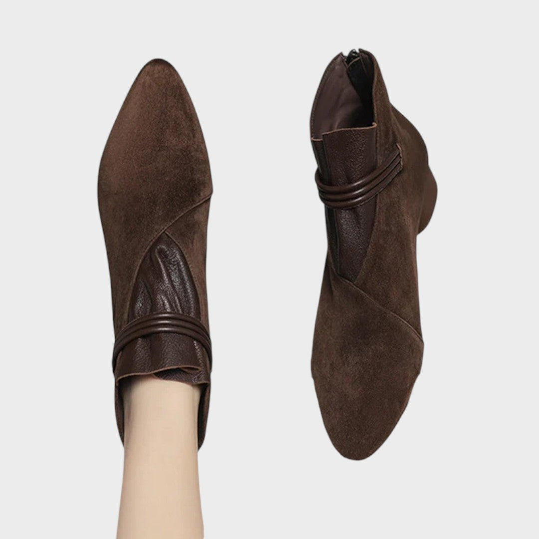 Vivienne | Μποτάκια από Suede