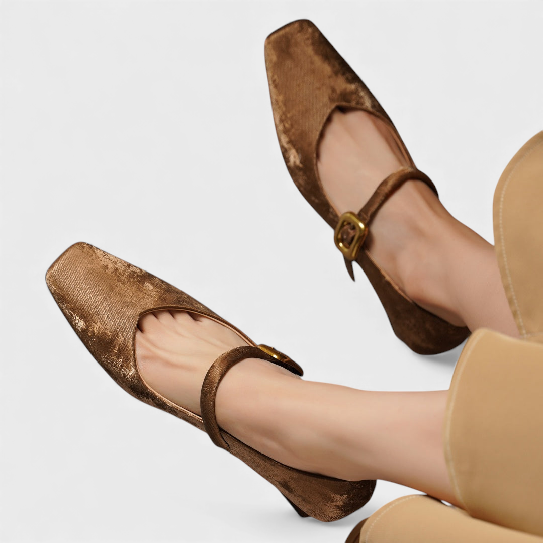 Dahlia | Δερμάτινα Τακούνια