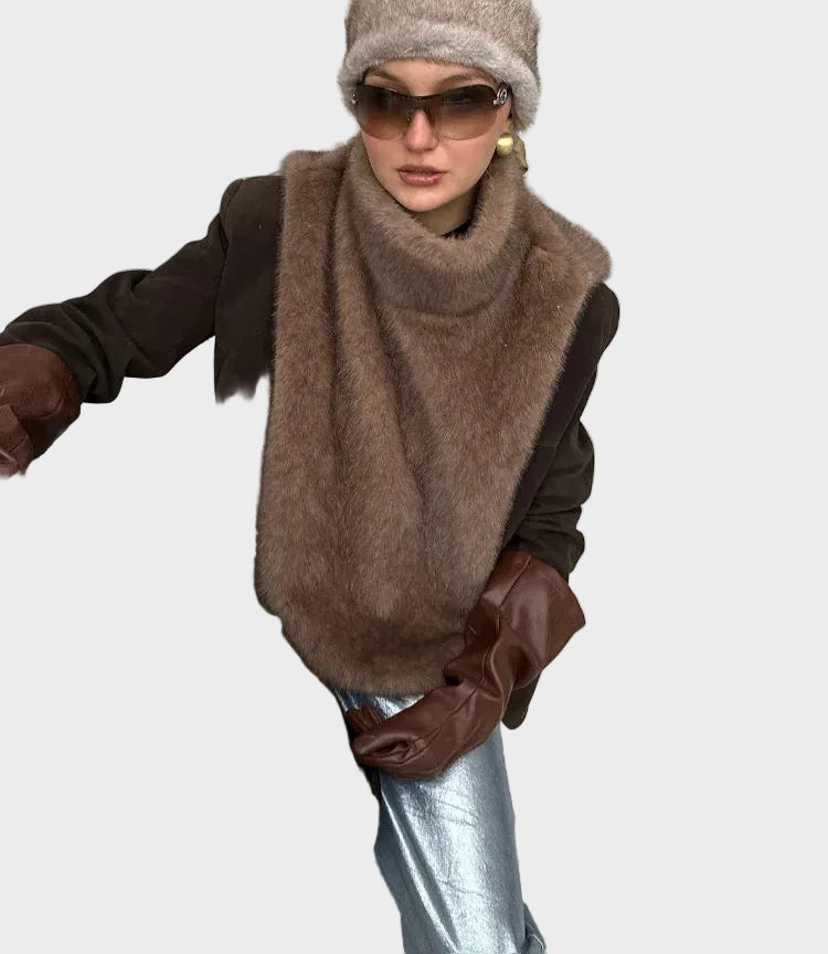 Micah| Fur Vest