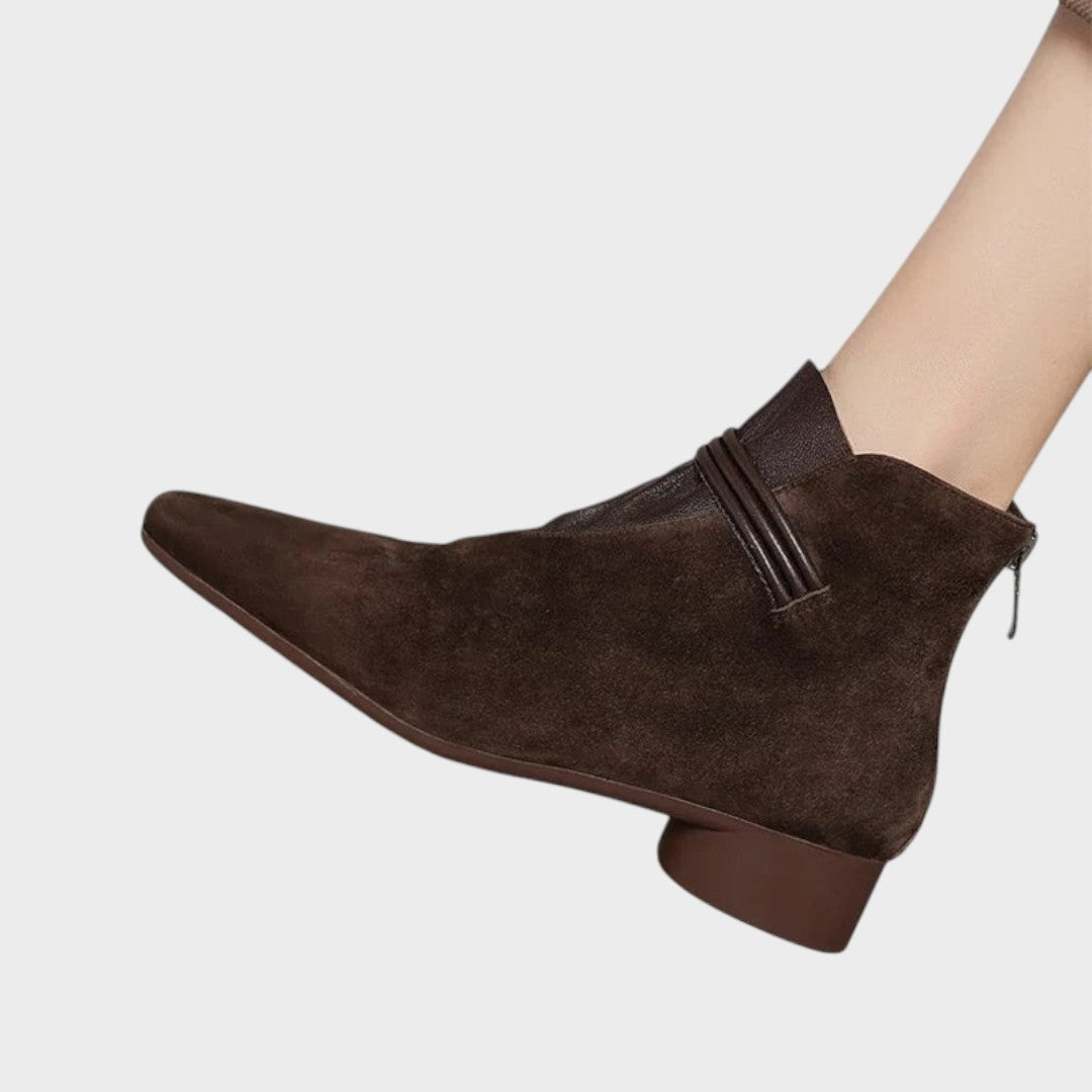 Vivienne | Μποτάκια από Suede