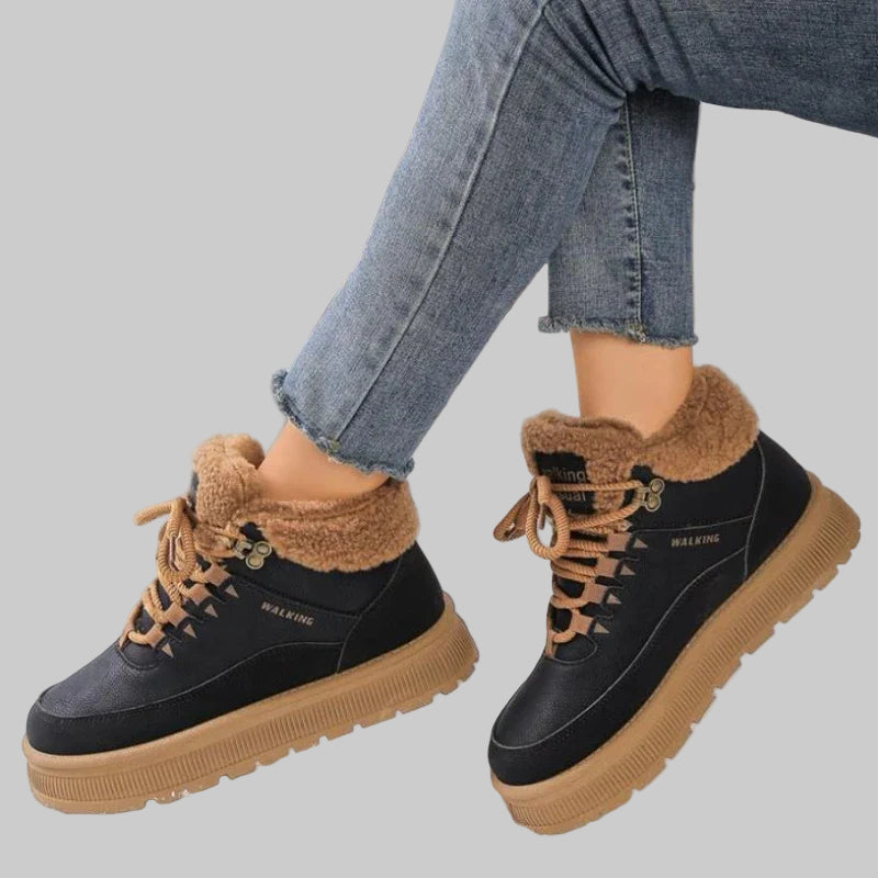 Camden Χειμερινές Μπότες με Γούνα Επένδυση