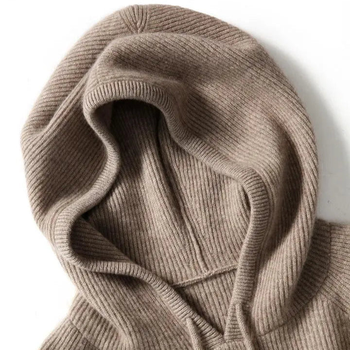 Penny - Πλεκτή Μπλούζα Cashmere με Κουκούλα Calderon (Calderon Cashmere Hood Knit)