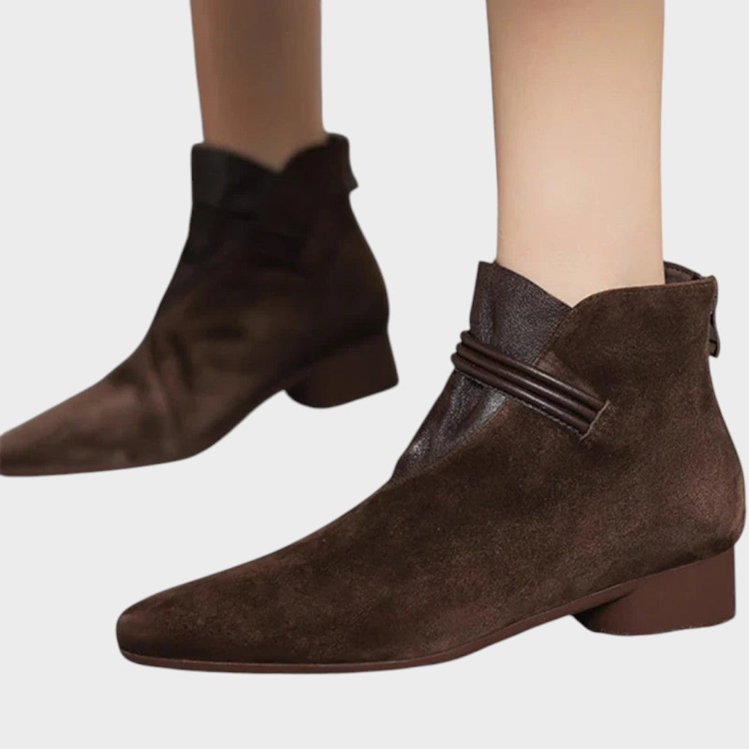 Vivienne | Μποτάκια από Suede