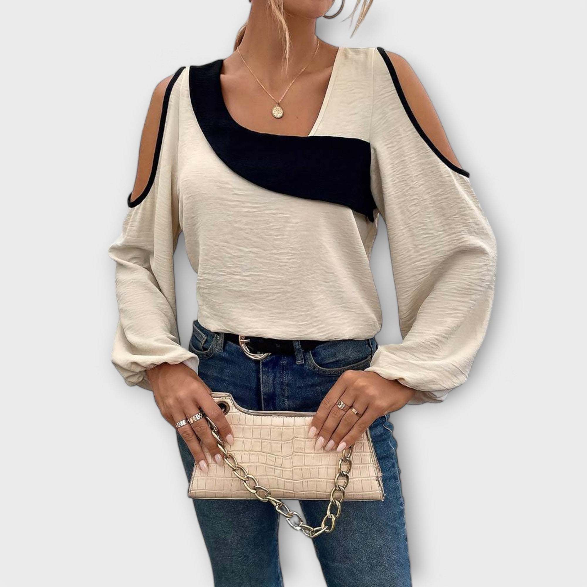 Scarlett - Μπλούζα με τετράγωνη λαιμόκοψη