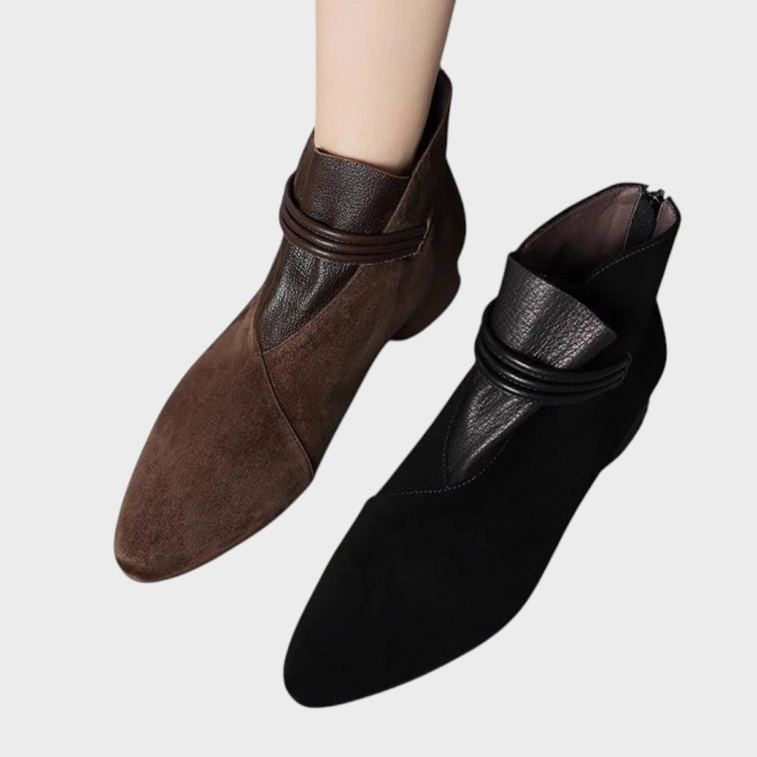 Vivienne | Μποτάκια από Suede