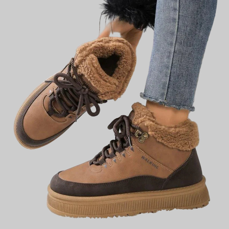 Camden Χειμερινές Μπότες με Γούνα Επένδυση