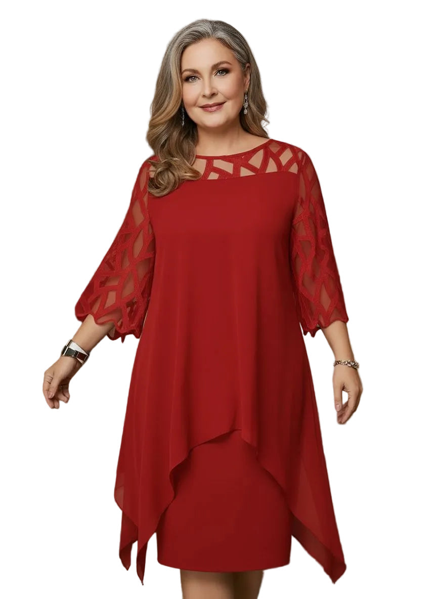 Josephine | Κομψό Φόρεμα με Δαντέλα (Elegant Lace Dress)