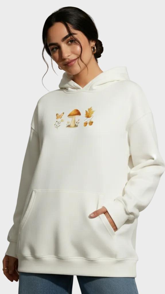 Υπερμεγέθης φούτερ με κουκούλα (Oversized hoodie)