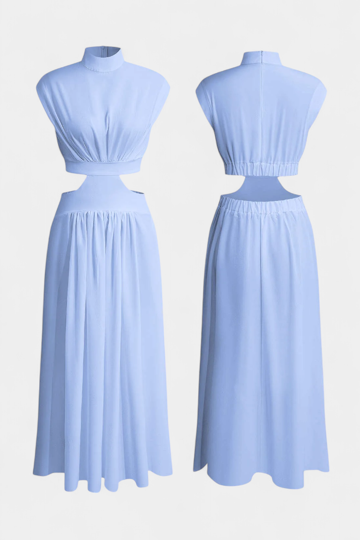 Jocelyn Set με Φόρεμα με Πλαϊνό Σκίσιμο