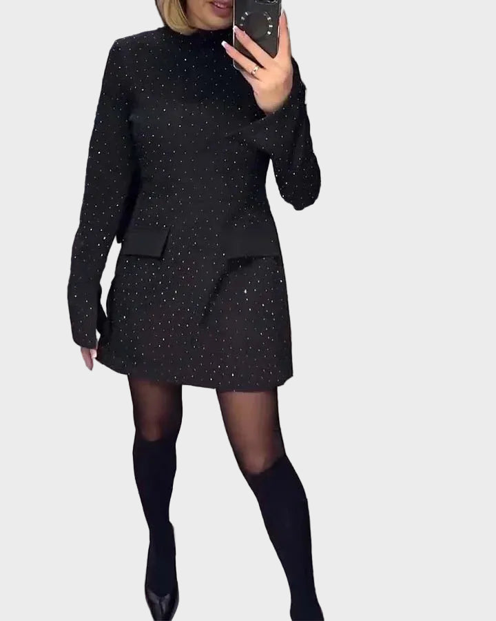 Kenzleigh - Κομψό Φόρεμα με Λάμψη