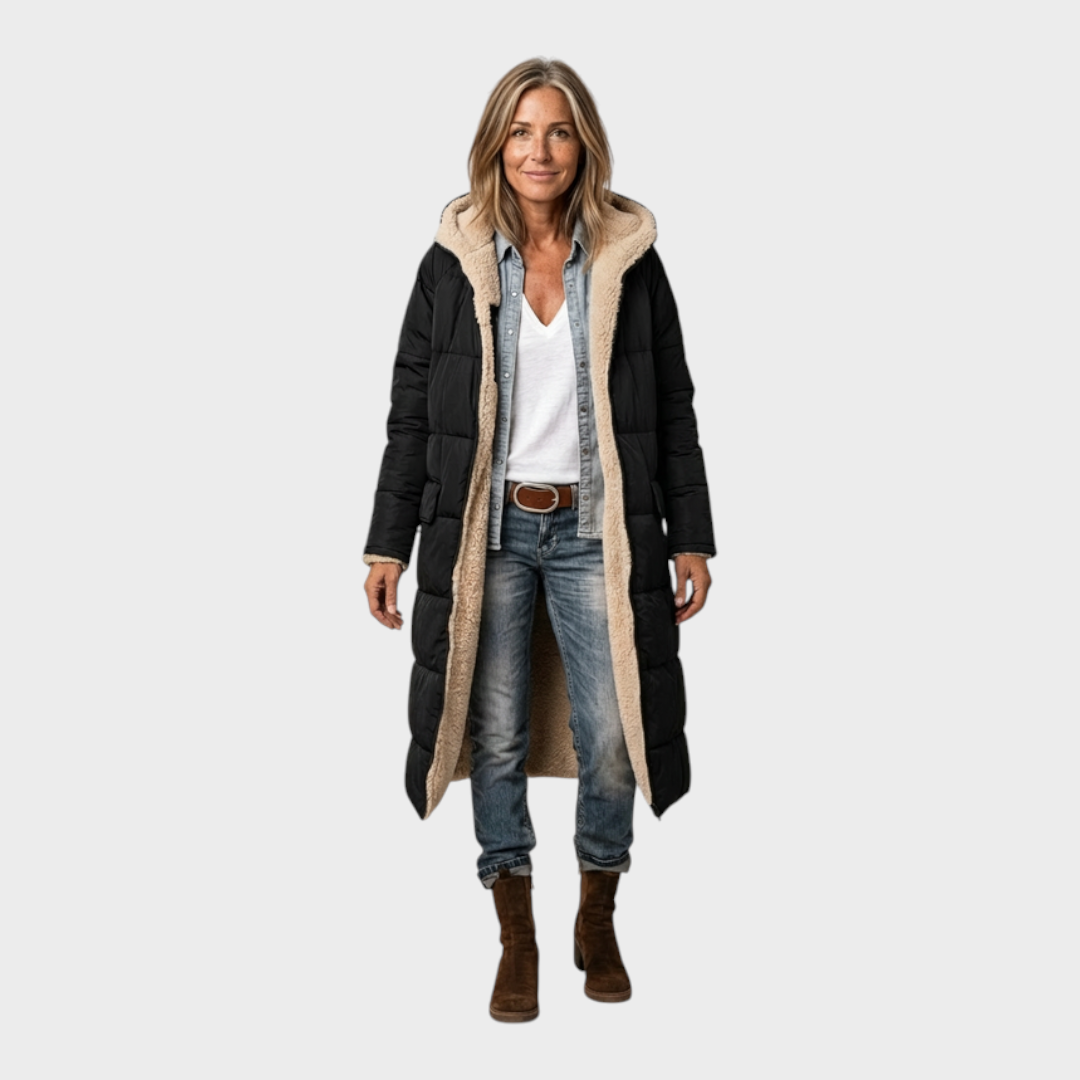 Gloria | Κομψό Αναστρέψιμο Παλτό