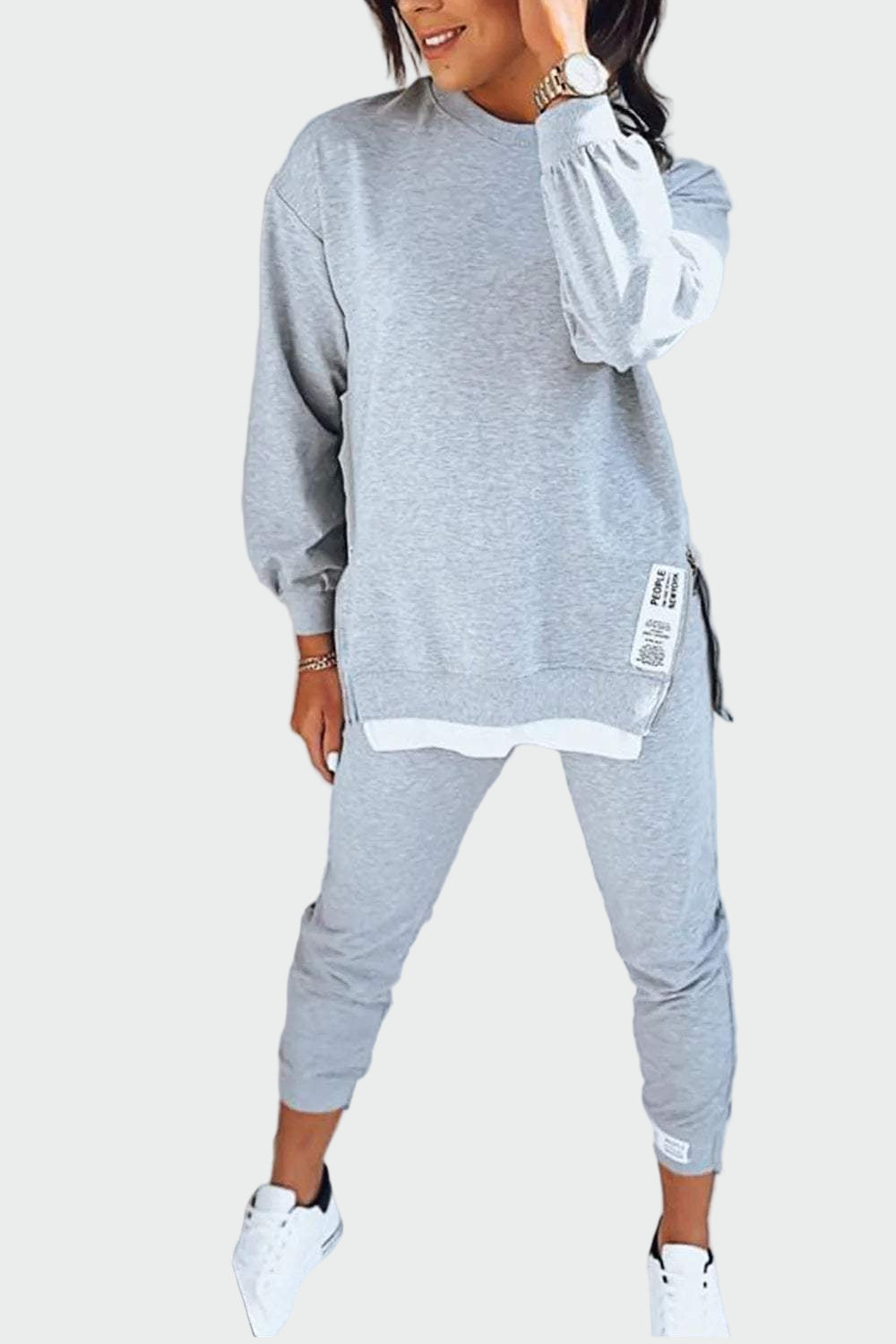 Χαλαρό Δίχρωμο Σετ