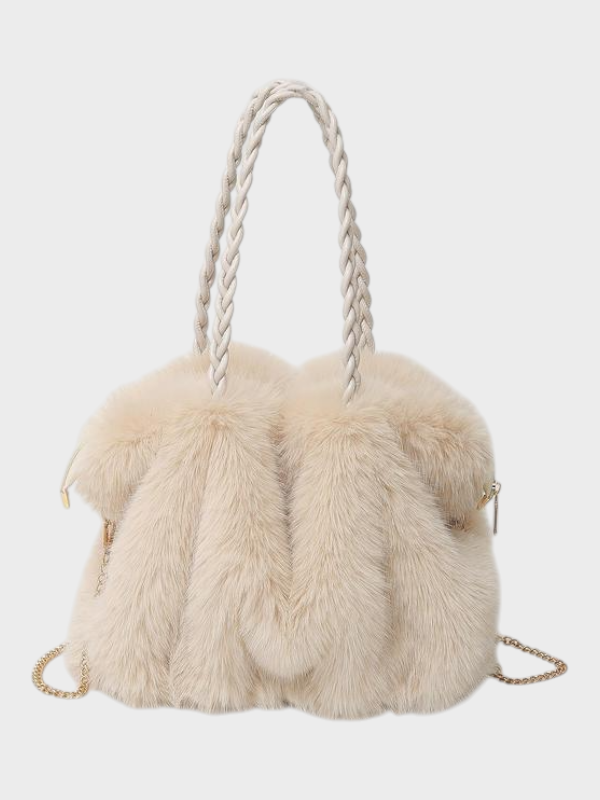 Charlotte | Πολυλειτουργική Τσάντα Ώμου από Βελούδο