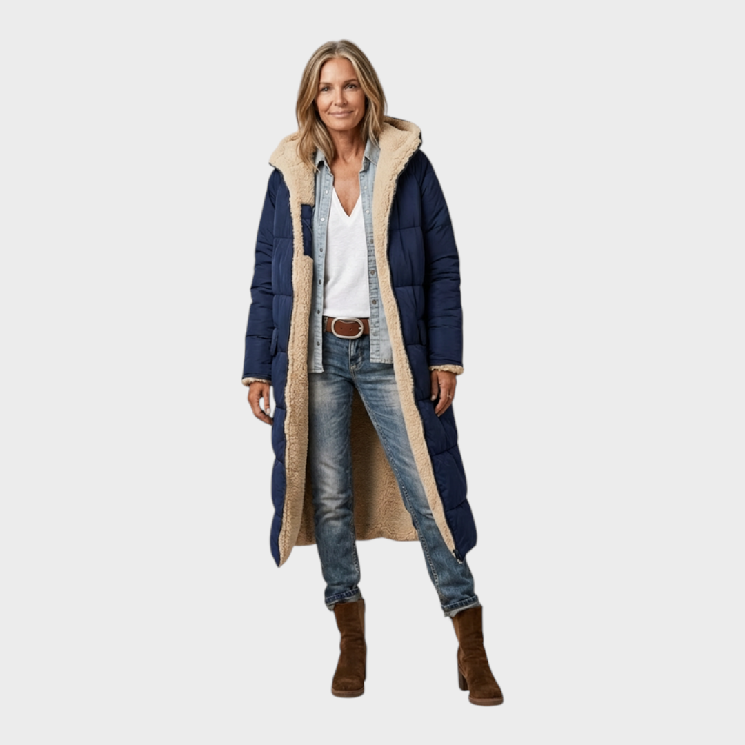 Gloria | Κομψό Αναστρέψιμο Παλτό