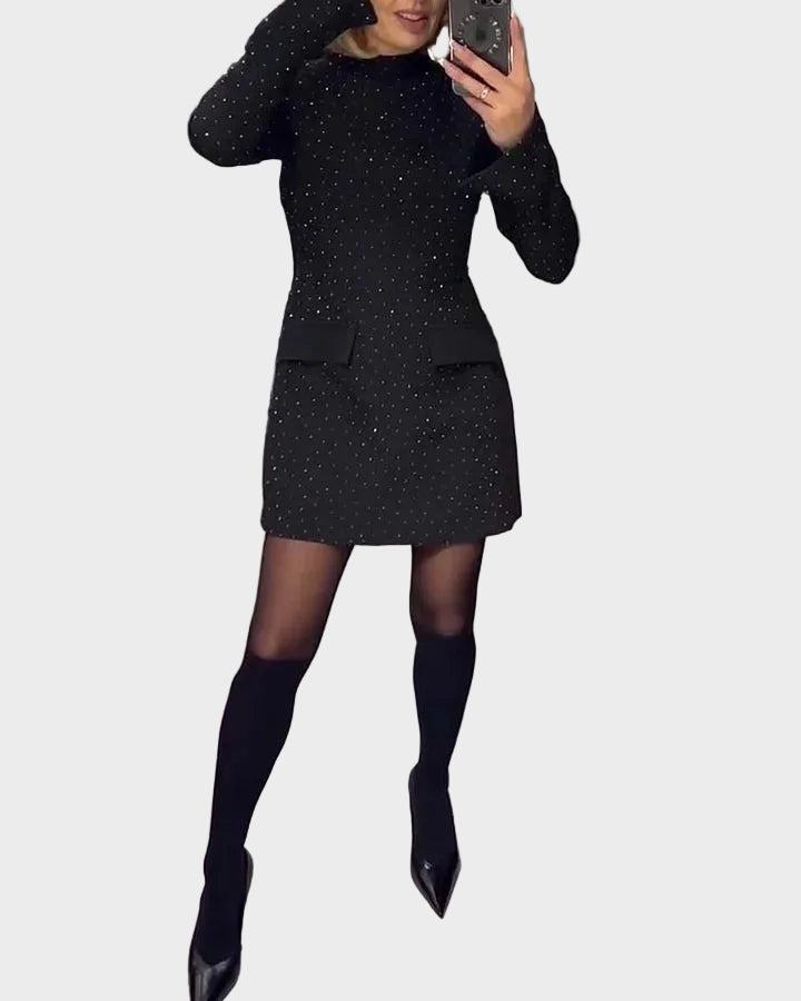 Kenzleigh - Κομψό Φόρεμα με Λάμψη