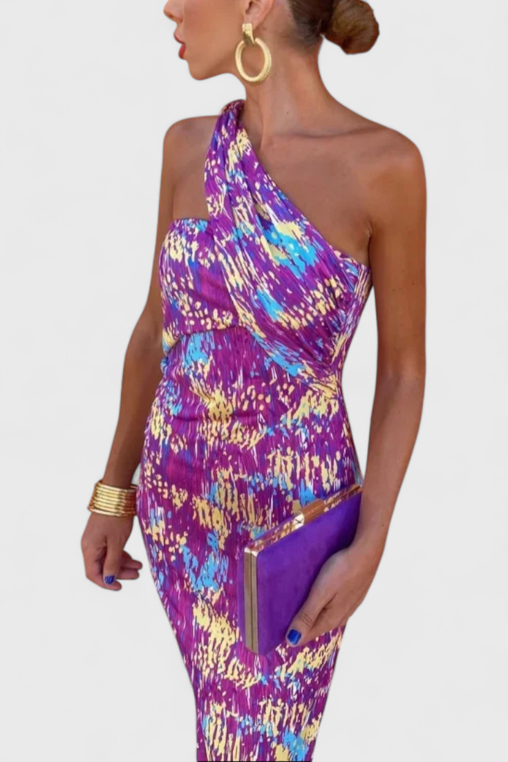 Julissa Βραδινό Μάξι Φόρεμα με Γυμνούς Ώμους