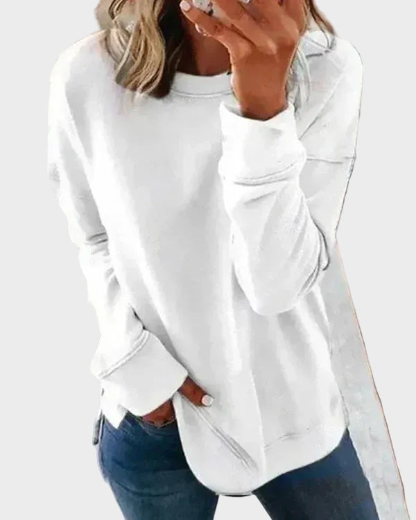 Riverton Μακριά Φούτερ Μπλούζα με Επένδυση Fleece