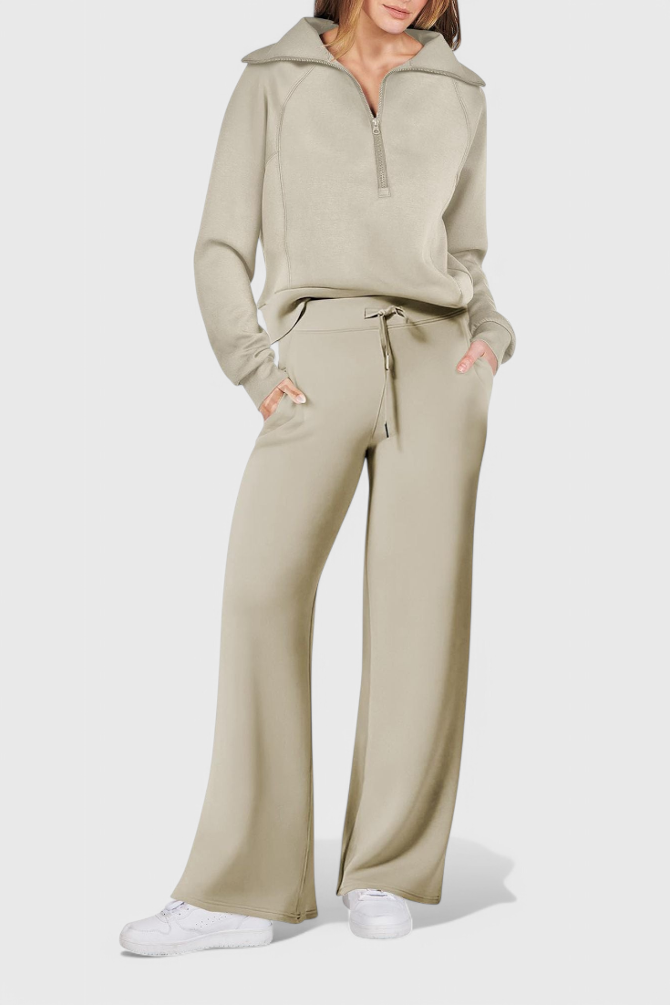 Berken Σετ Lounge Δύο Τεμαχίων με Μακριά Μανίκια