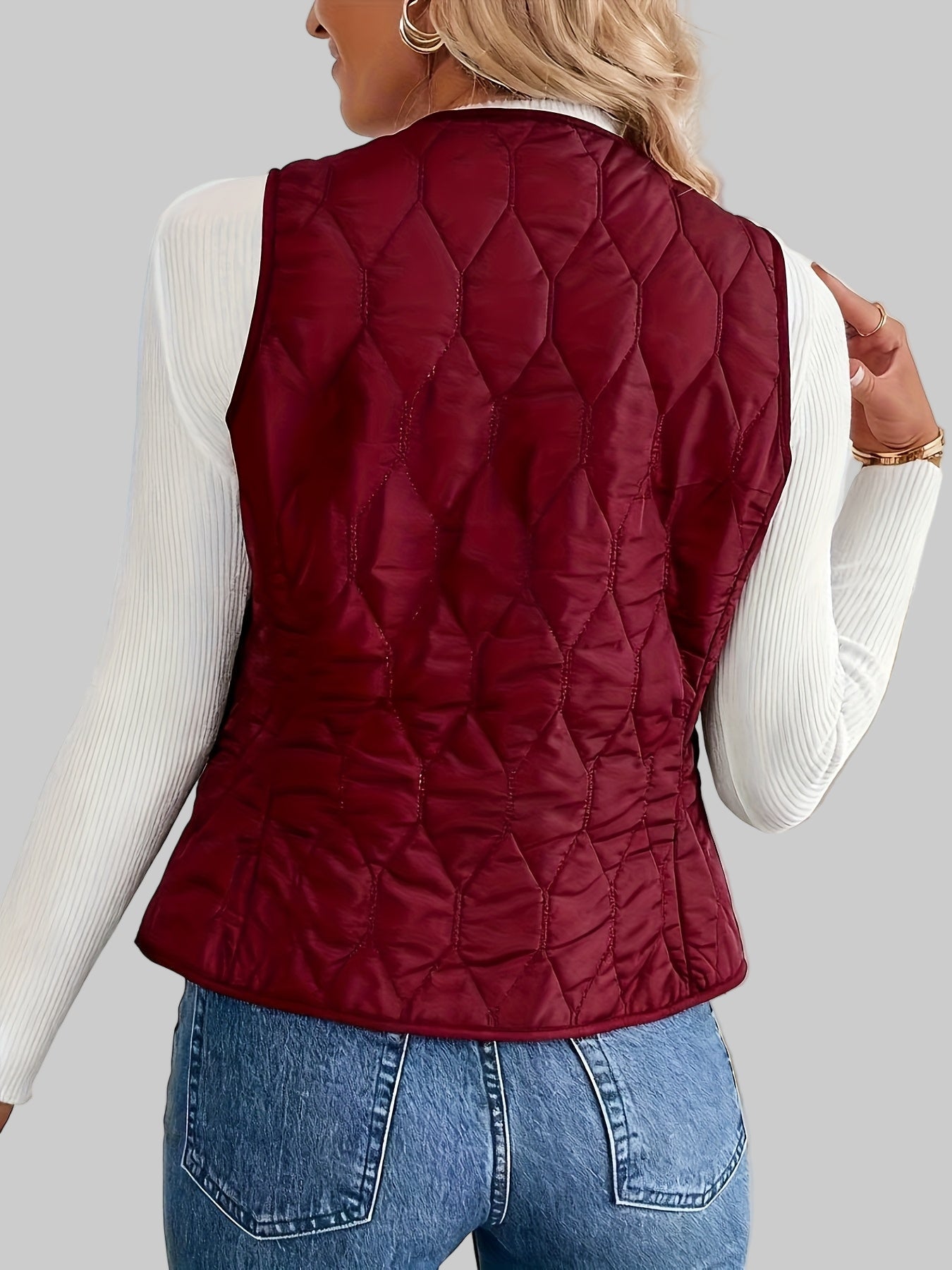 Pique καπιτονέ μπόμπερ γιλέκο