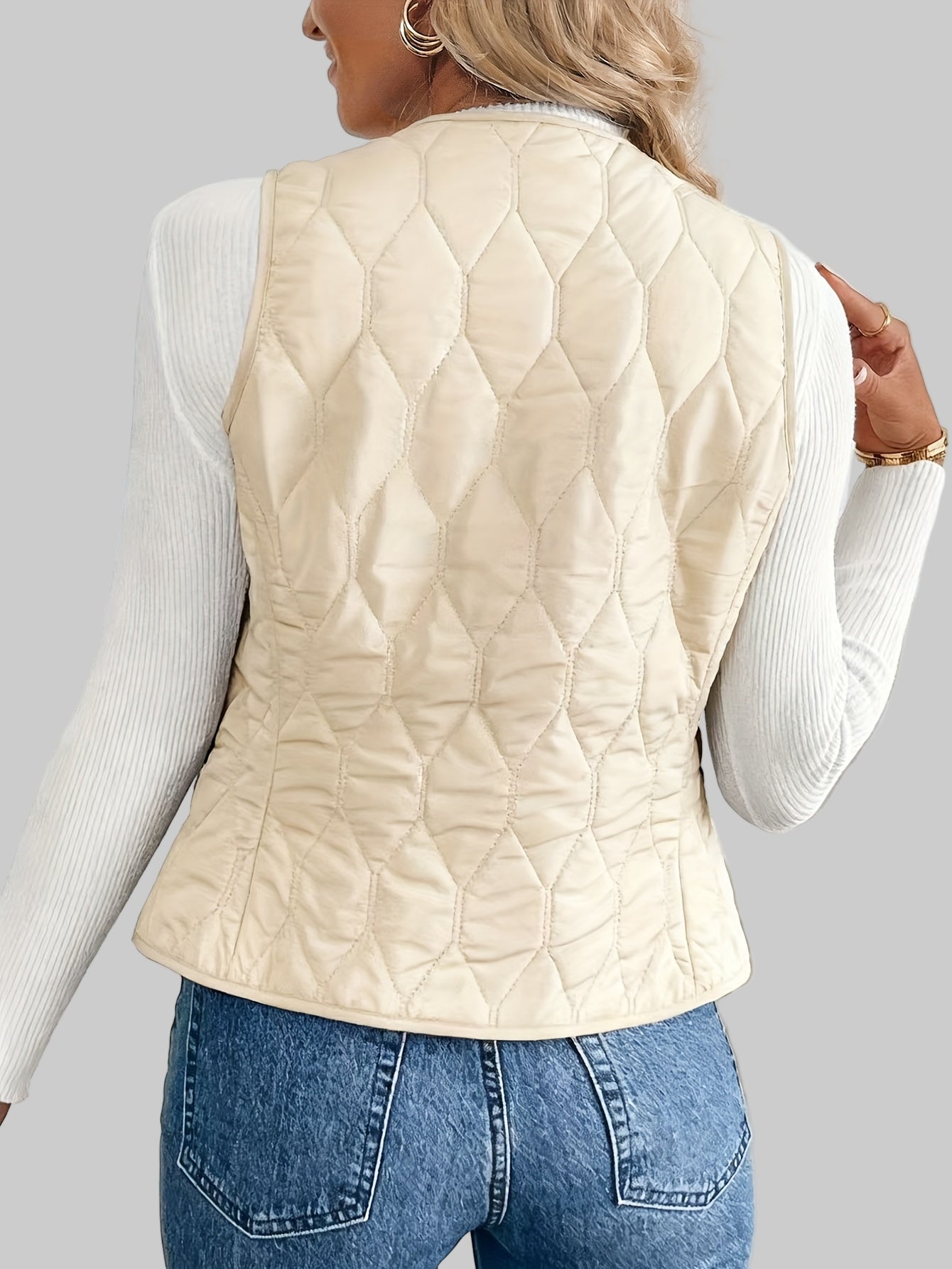 Pique καπιτονέ μπόμπερ γιλέκο