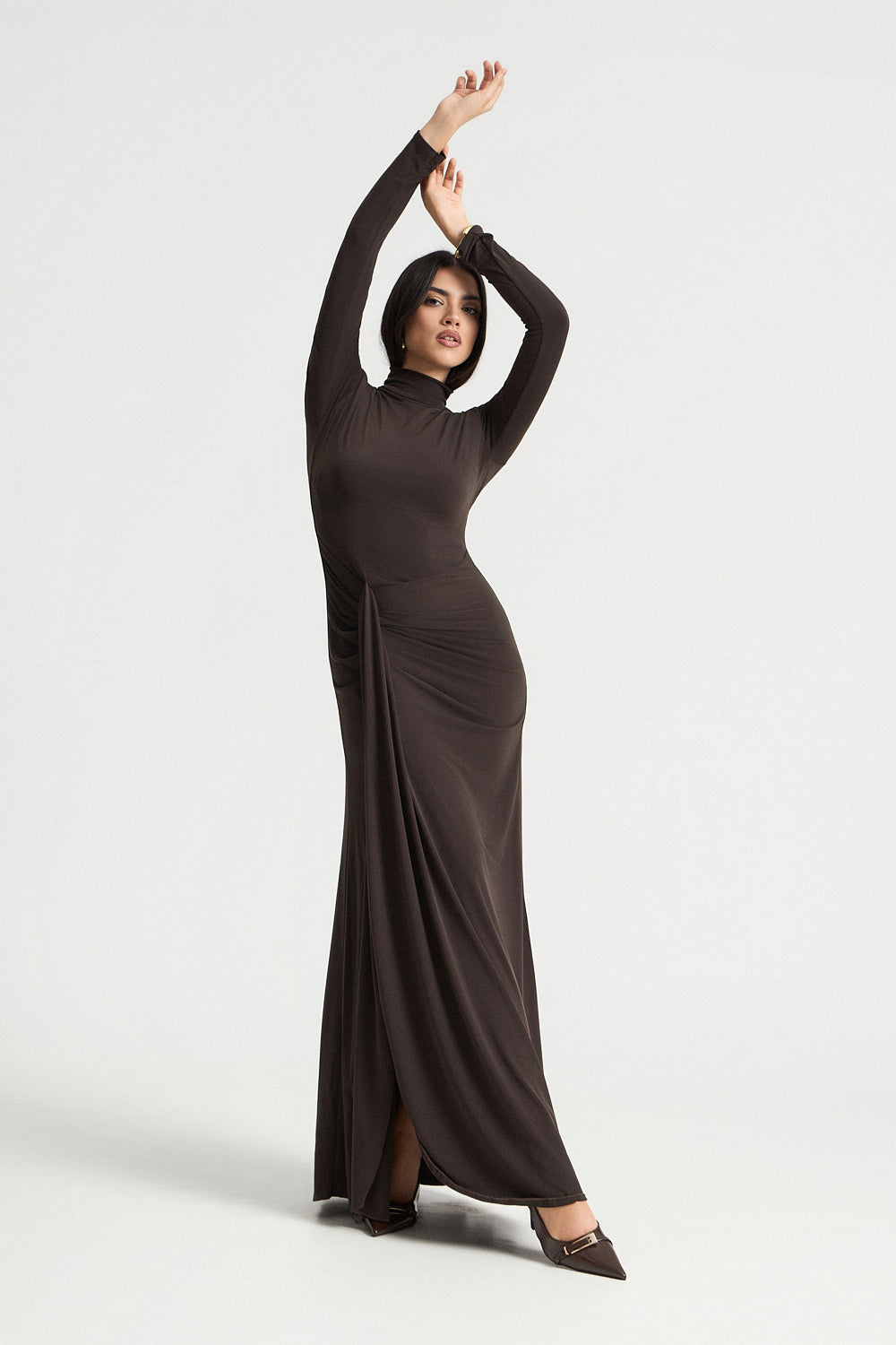 Evie | Φόρεμα μακρυμάνικο μάξι