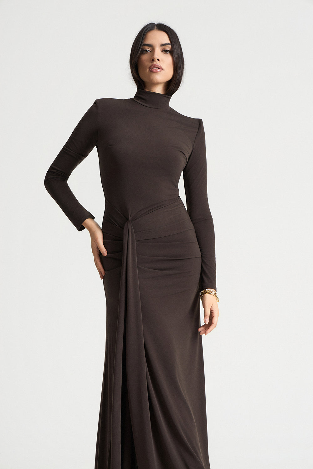 Evie | Φόρεμα μακρυμάνικο μάξι