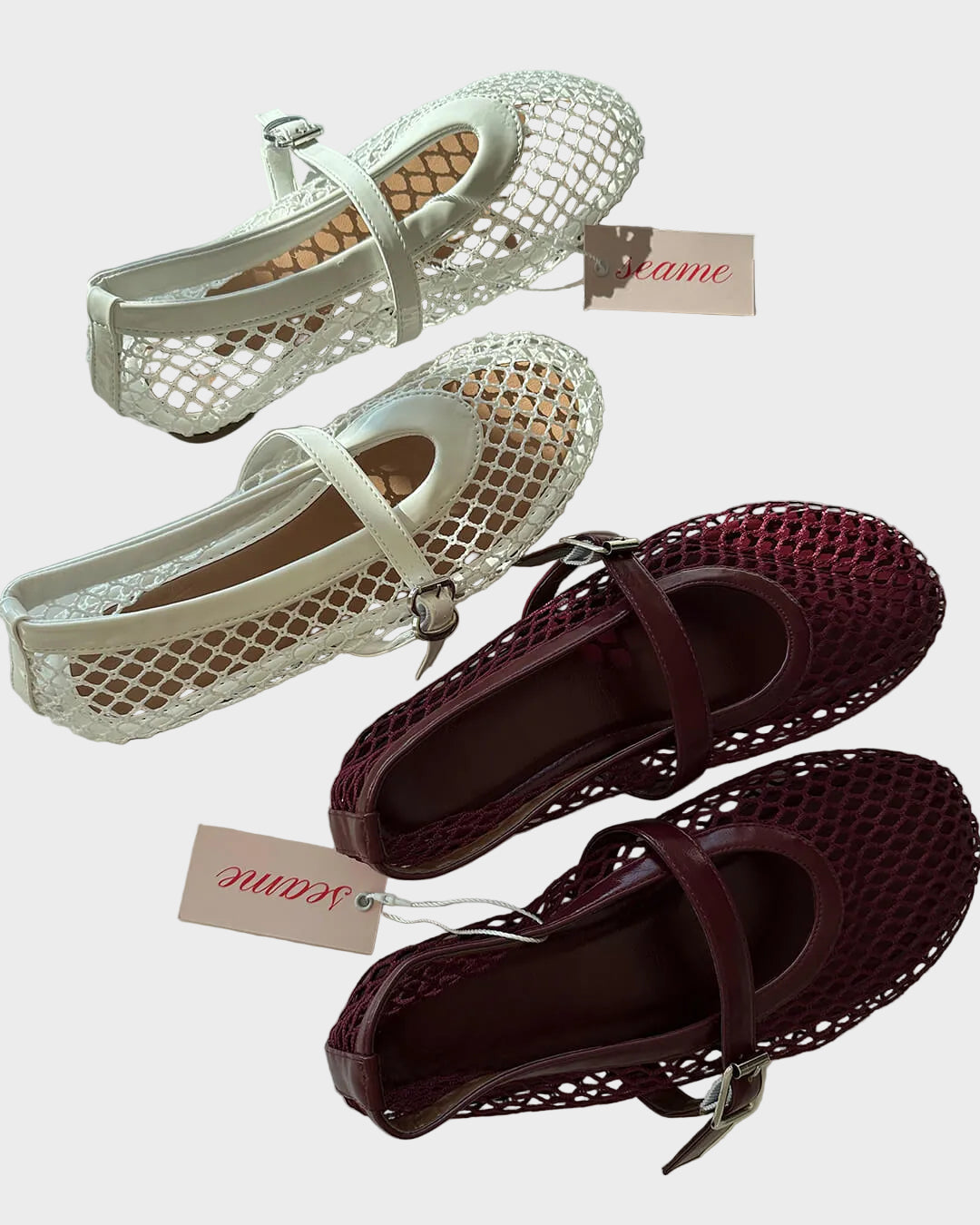 Margaux Mesh Ballet Flats