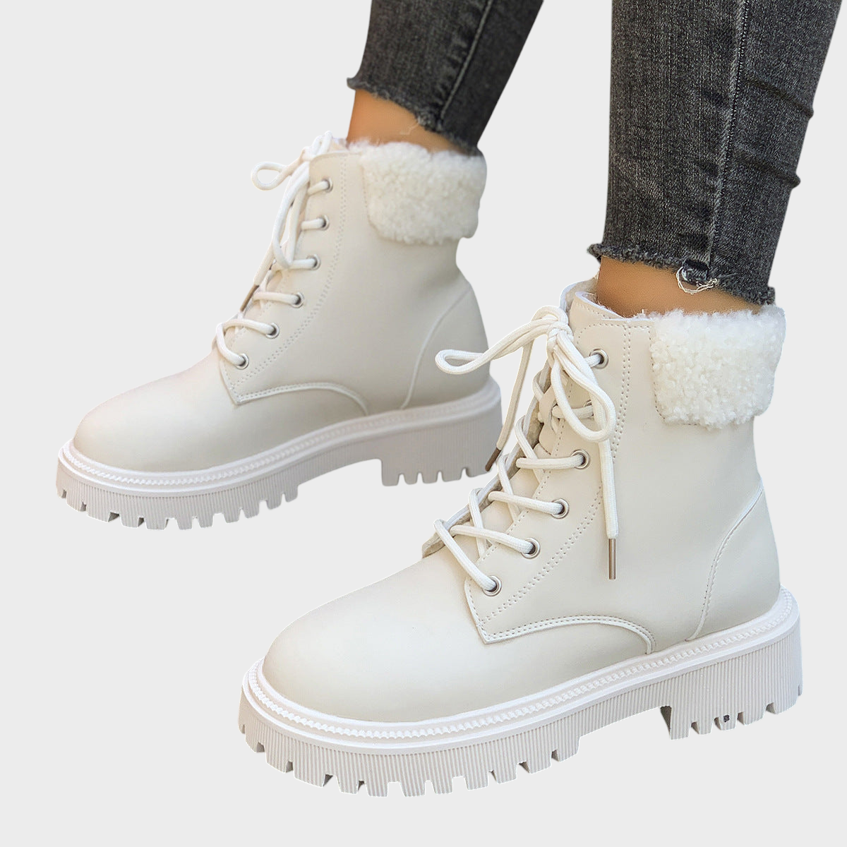 Rachel | Γυναικείες Χειμερινές Μπότες από Βαμβάκι