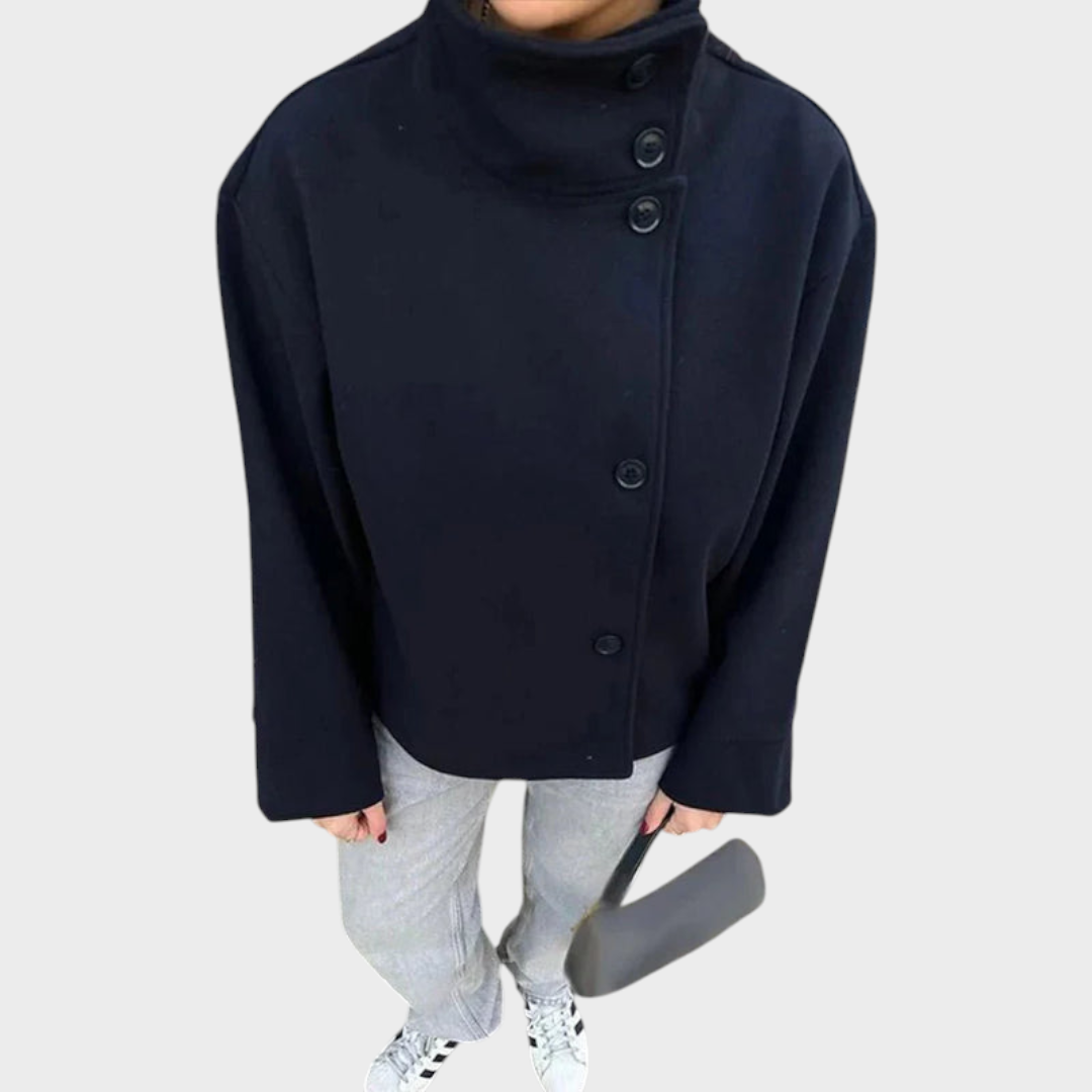 Elice | Κομψό Μπουφάν με Σταθερό Γιακά