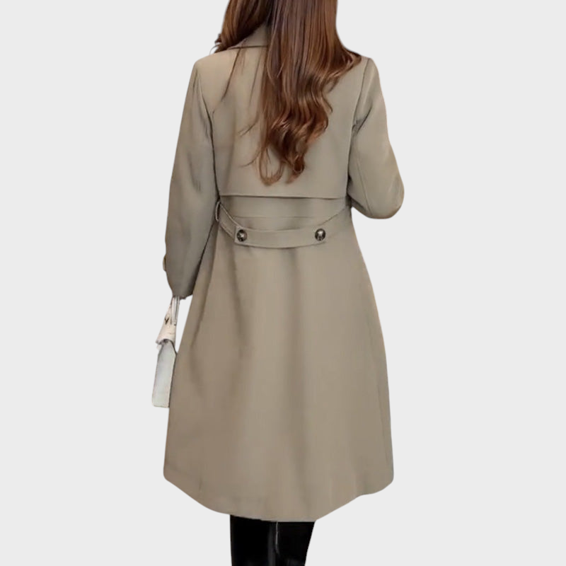 Olivia™ |Κομψό παλτό τύπου trench